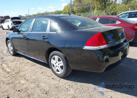 2009 Chevrolet Impala Ls from USA, damaged, VIN 2G1WB57K491111315